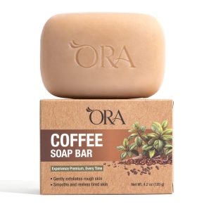 ORA Pure Naturals Coffee Body Soap Bar –  4.2oz