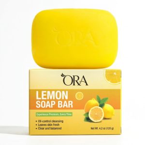 ORA Pure Naturals Citrus Lemon Soap Bar –  4.2oz