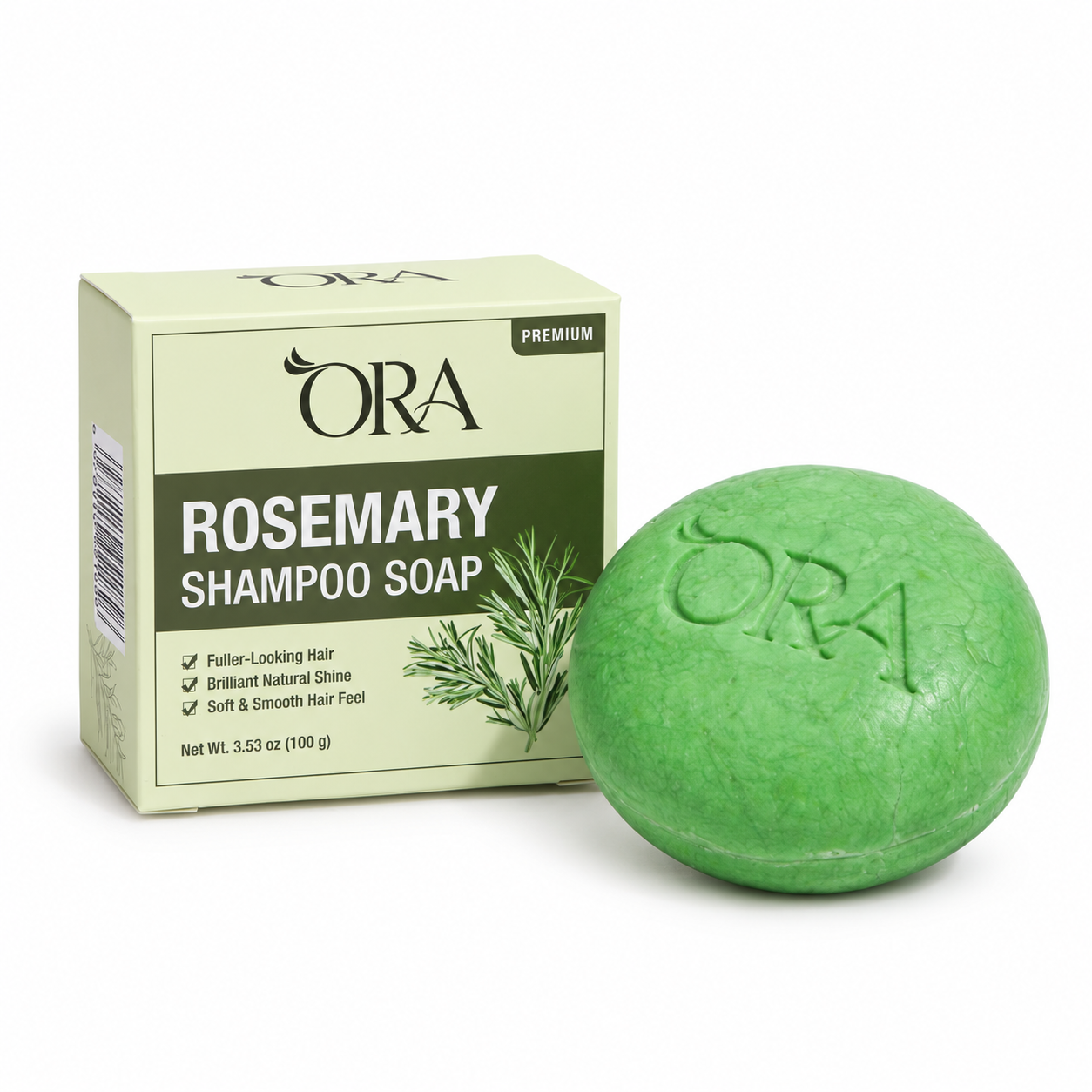 ORA Rosemary Premium Shampoo Soap Bar Pack of 2 Bars - Image 11