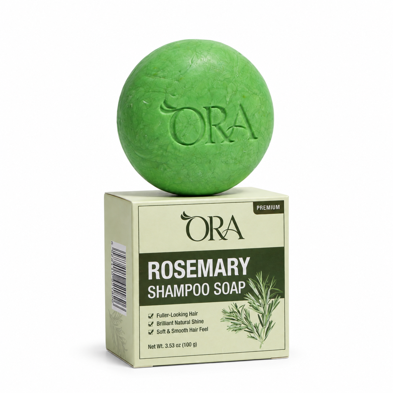 ORA Rosemary Premium Shampoo Soap Bar Pack of 2 Bars - Image 13