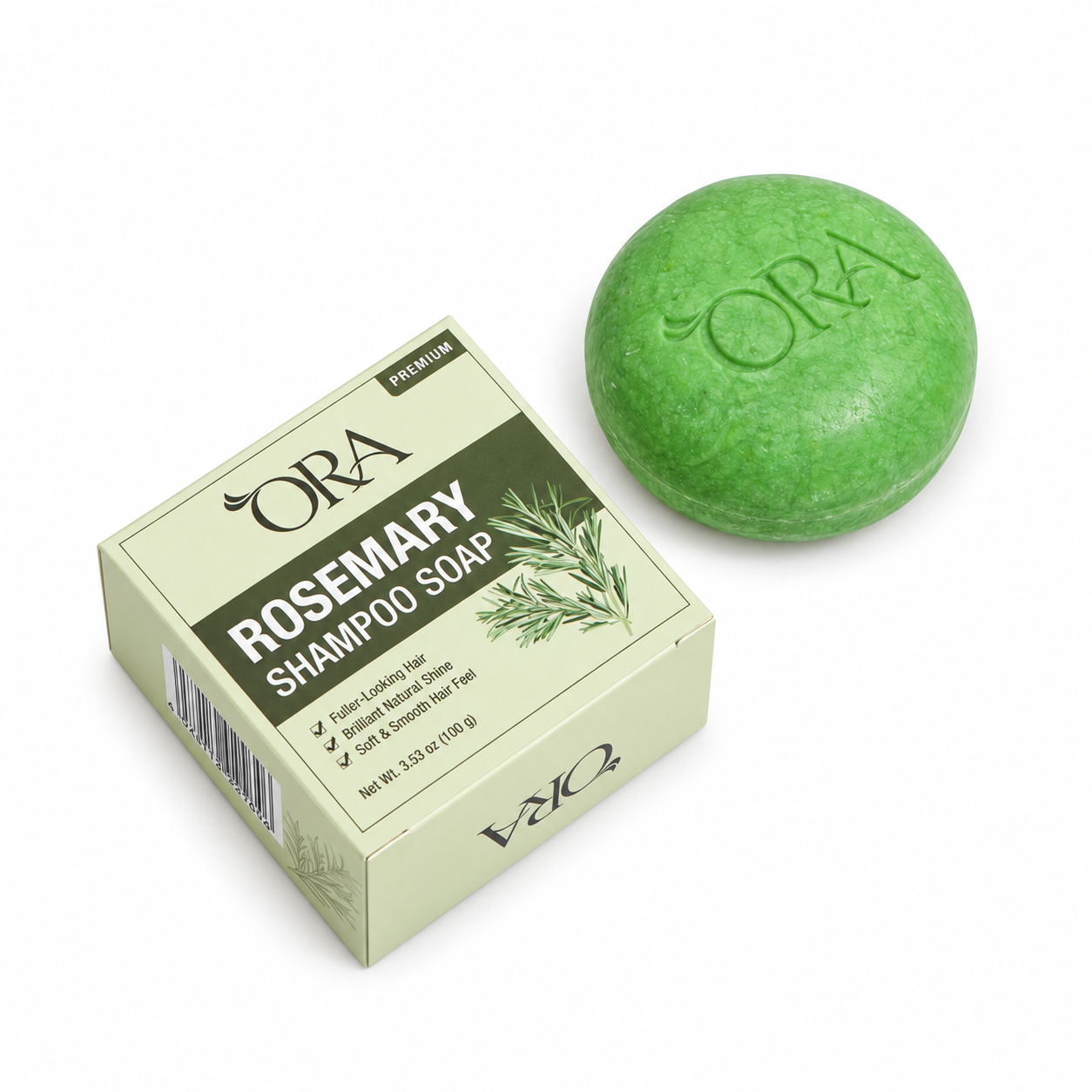 ORA Rosemary Premium Shampoo Soap Bar Pack of 2 Bars - Image 16