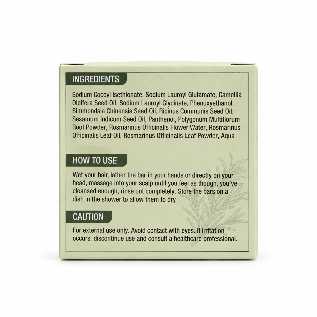 ORA Rosemary Premium Shampoo Soap Bar Pack of 2 Bars - Image 5