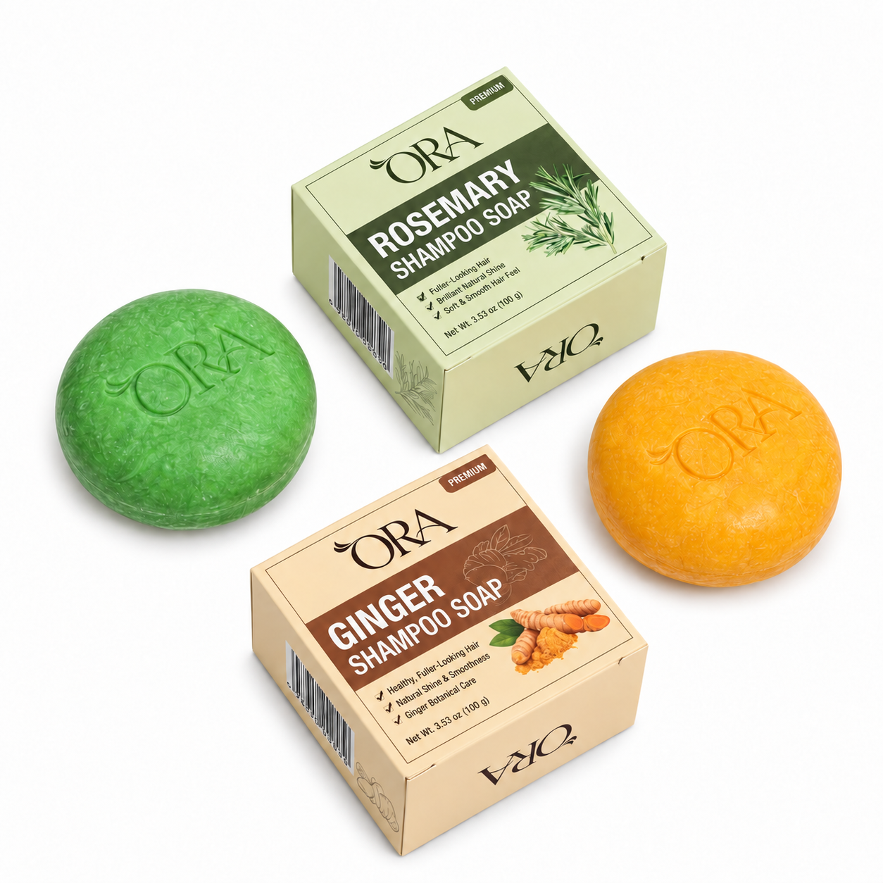 ORA Ginger Premium Shampoo Soap Bar - Image 15