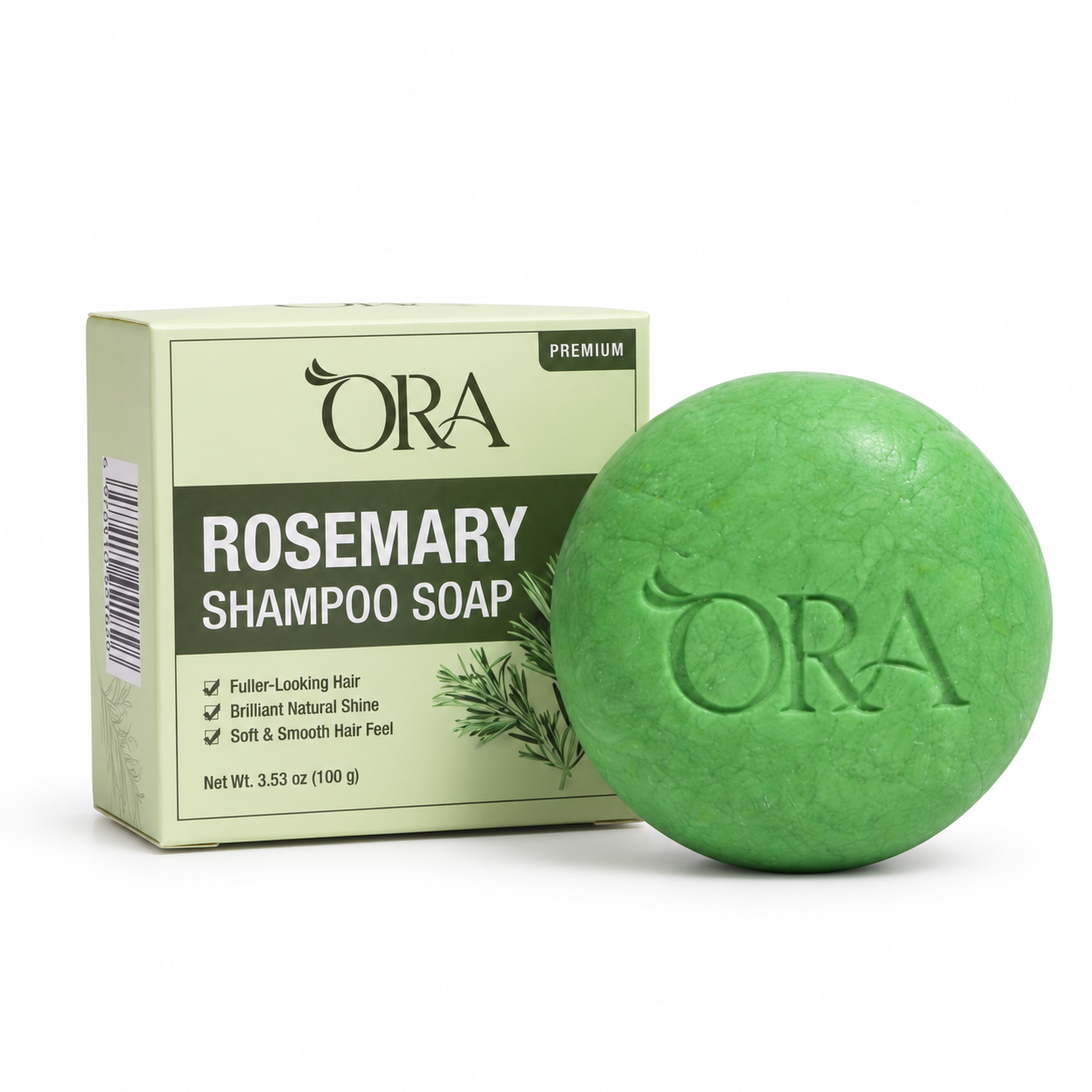 ORA Rosemary Premium Shampoo Soap Bar Pack of 2 Bars - Image 9