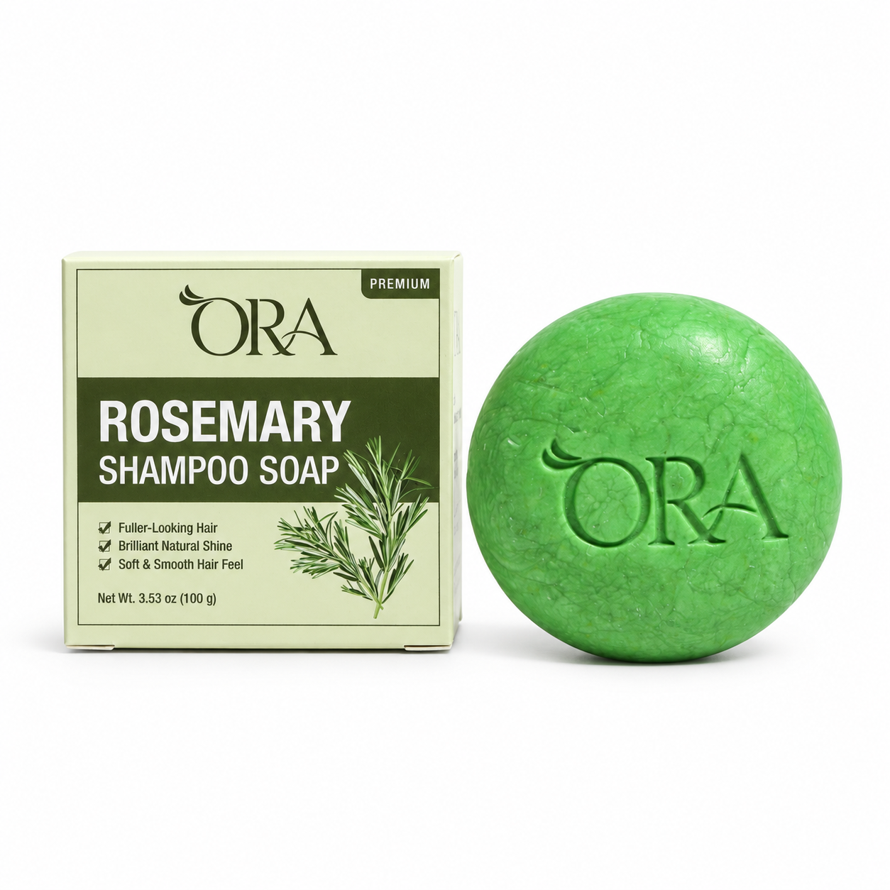 ORA Rosemary Premium Shampoo Soap Bar Pack of 2 Bars - Image 17