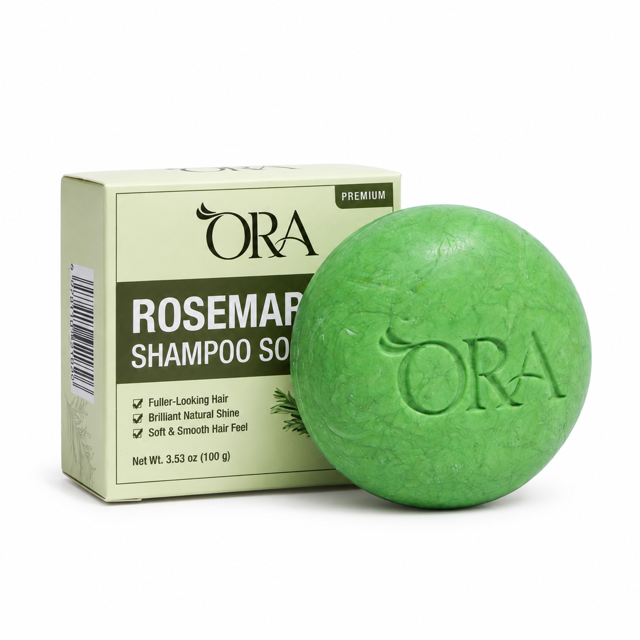 ORA Rosemary Premium Shampoo Soap Bar Pack of 2 Bars - Image 10