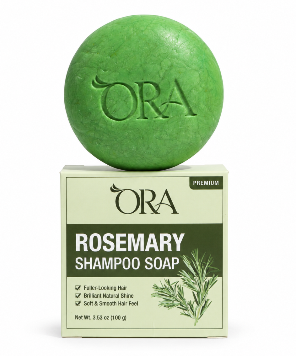 ORA Rosemary Premium Shampoo Soap Bar Pack of 2 Bars