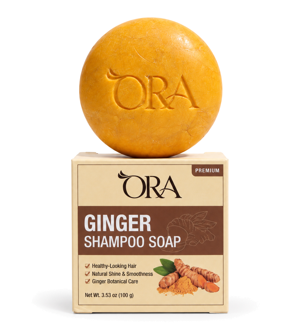 ORA Ginger Premium Shampoo Soap Bar